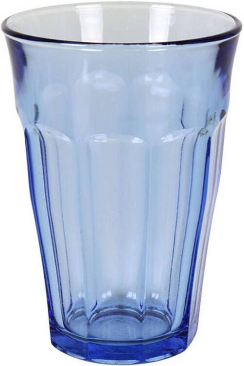 Duralex Glazenset Picardie Blauw 360 ml Ø 8 x 12 4 cm (4 Stuks)