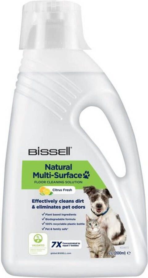 Bissell Vloerreiniger met Natuurlijke formule B31221 Crosswave 2L Speciale huisdieren Multi-Surface Cleaning