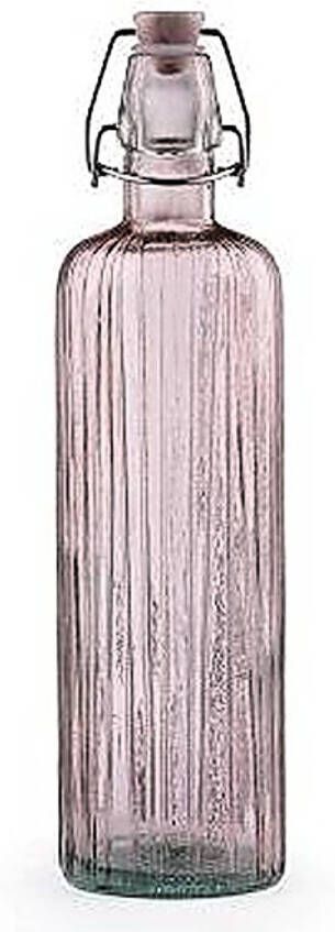 Bitz Kusintha Waterfles Dia 8 x 30 cm 0 75 liter Light pink