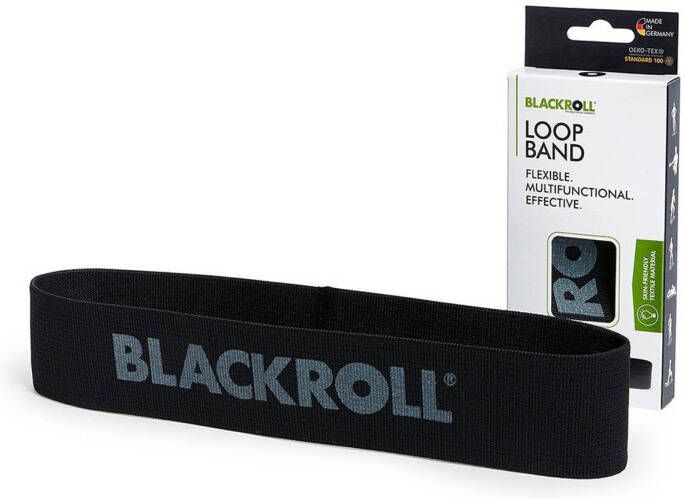 Blackroll Loopband Weerstandsband Zwart Extra Sterk