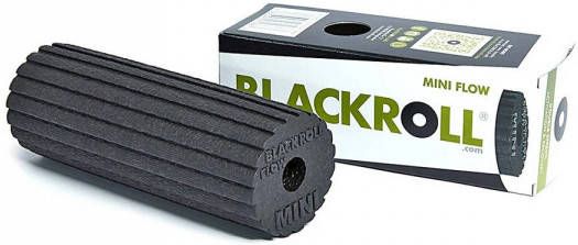 Blackroll Mini Flow foam roller (Kleur: zwart)