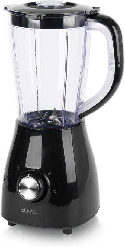 Blokker BL-13109 blender zwart 1 5L 500W