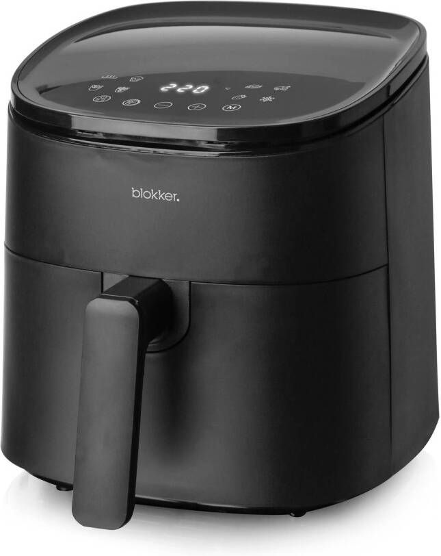 Blokker BL-18005 airfryer zwart L 4 5L