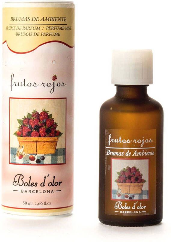 Boles d&apos;olor Geurolie Brumas de ambiente 50 ml Frutos Rojos rode vruchten