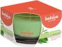Bolsius true scents geurkaars in glas green tea 63x90CM - Thumbnail 3