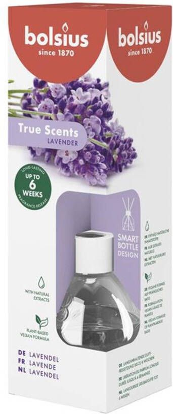 Bolsius geurstokjes True Scents Lavendel (60 ml)