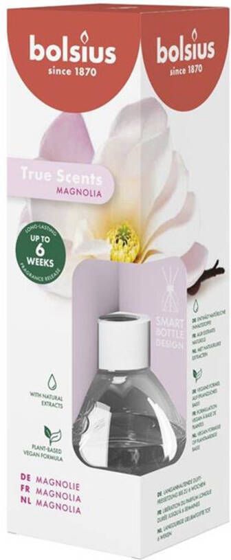 Bolsius geurstokjes True Scents Magnolia (60 ml)