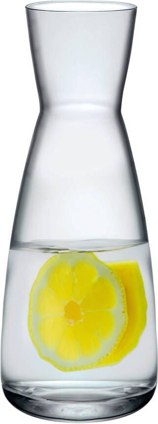 Bormioli Rocco Drank water karaf of kleine vaas glas transparant D10 cm x H25 cm 1000 ML Karaffen