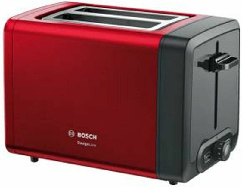 Bosch Broodrooster VZ16GALL 970W Rood Zwart