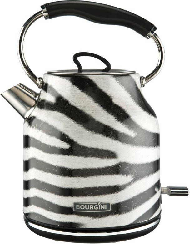 Bourgini waterkoker Zebra 1 7 liter