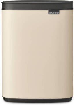 Brabantia Afvalemmer 4l Bo Staal Soft Beige