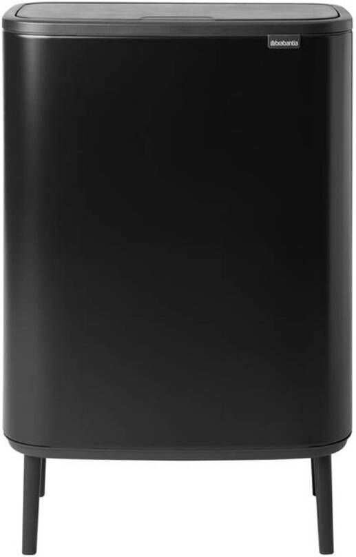 Brabantia Bo Touch Bin Hi 2 x 30 L Matt Black