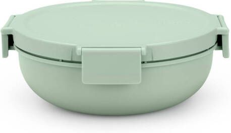 Brabantia Make & Take salade lunchkom 1 3 liter kunststof Jade Green