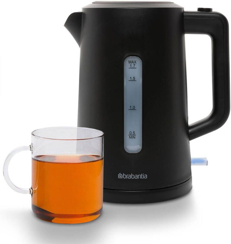 Brabantia Waterkoker 2200 Watt 1 7 Liter -Snoeropbergruimte Automatische uitschakeling BBEK1017