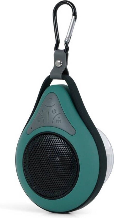 BRAINZ Druppel Speaker Waterdichte Bluetooth Speaker Groen