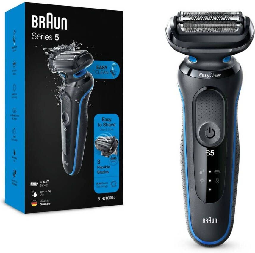 Braun Handmatig scheermesje 5 51-B1000s Blauw