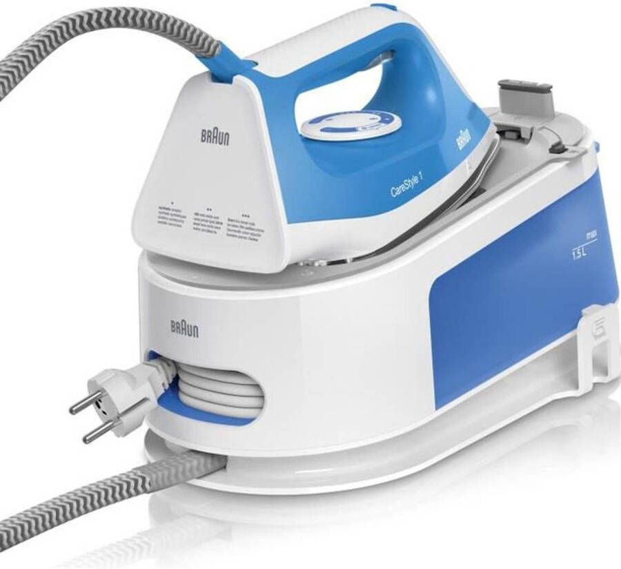 Braun CareStyle 1 IS 1012 BL Stoomgenerator Blauw Wit