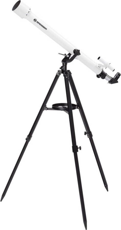 BRESSER telescoop Classic AZ Refractor 60 900 staal alu wit