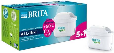 Brita Filterpatronen MxPro (5+1)-Pack 1050932 | Waterfilterkannen | 4006387122997