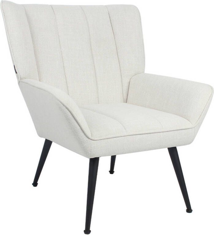 Bronx71 Fauteuil City linnen off white.