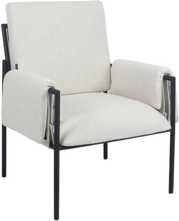 Bronx71 Fauteuil Urban linnen off white.