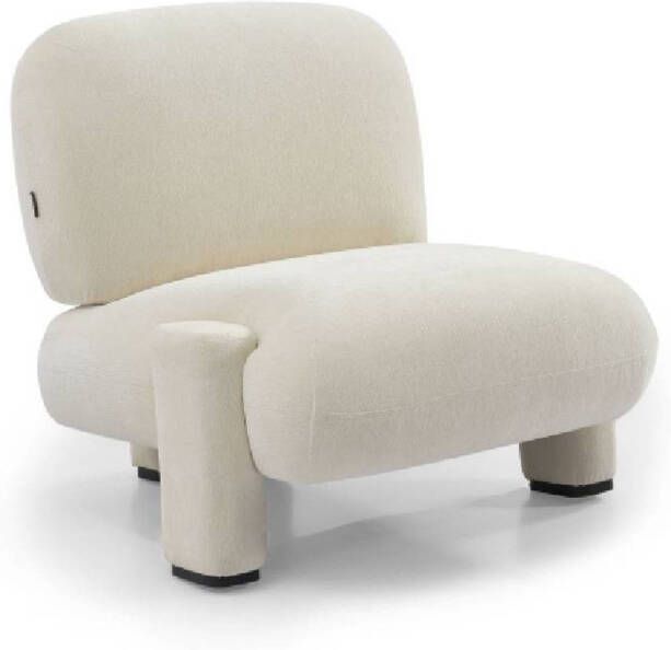 Bronx71 Scandinavische fauteuil Louise chenille off white.