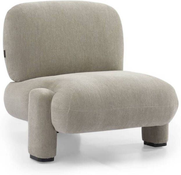 Bronx71 Scandinavische fauteuil Louise chenille taupe.