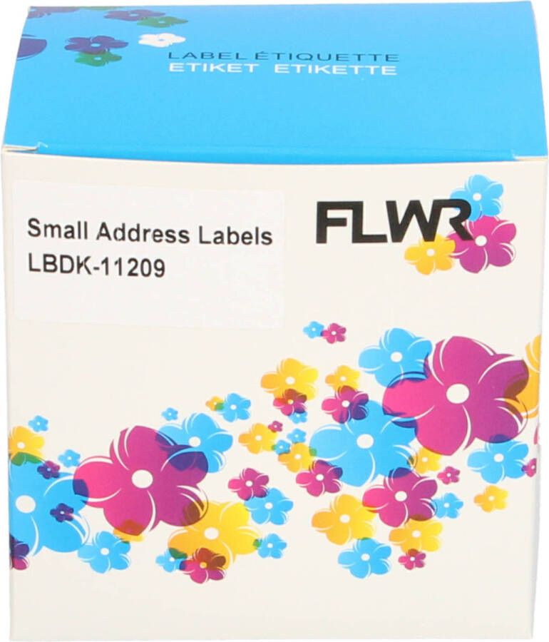 Brother FLWR DK-11209 62 mm x 29 mm wit labels