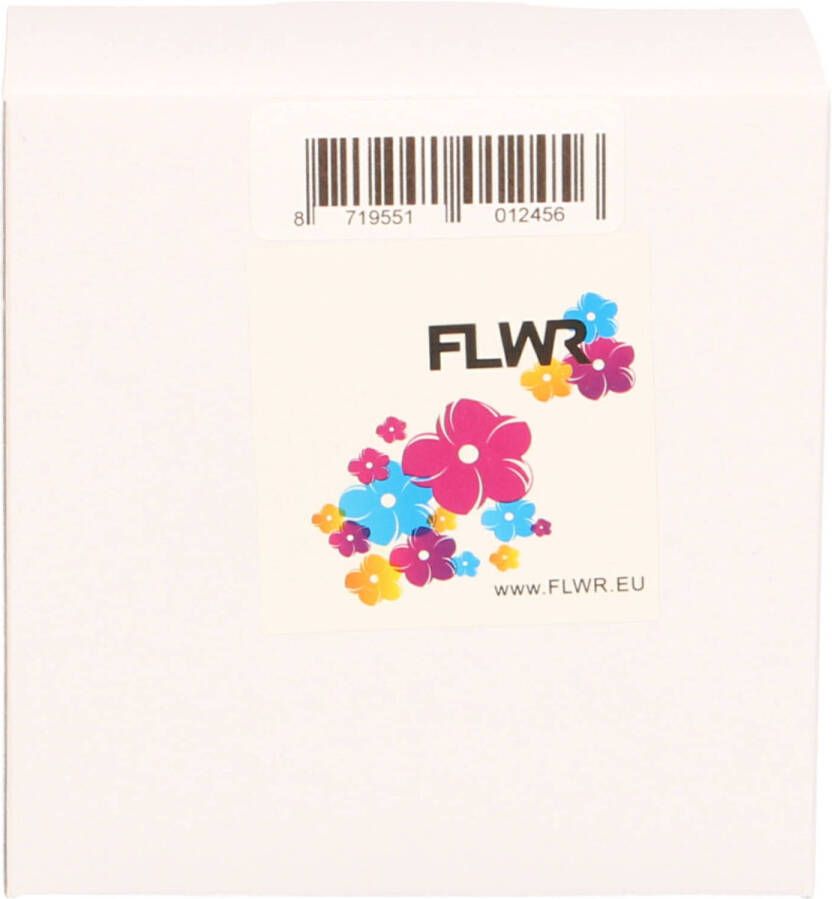 Brother FLWR DK-22214 12 mm x 30.48 M wit labels