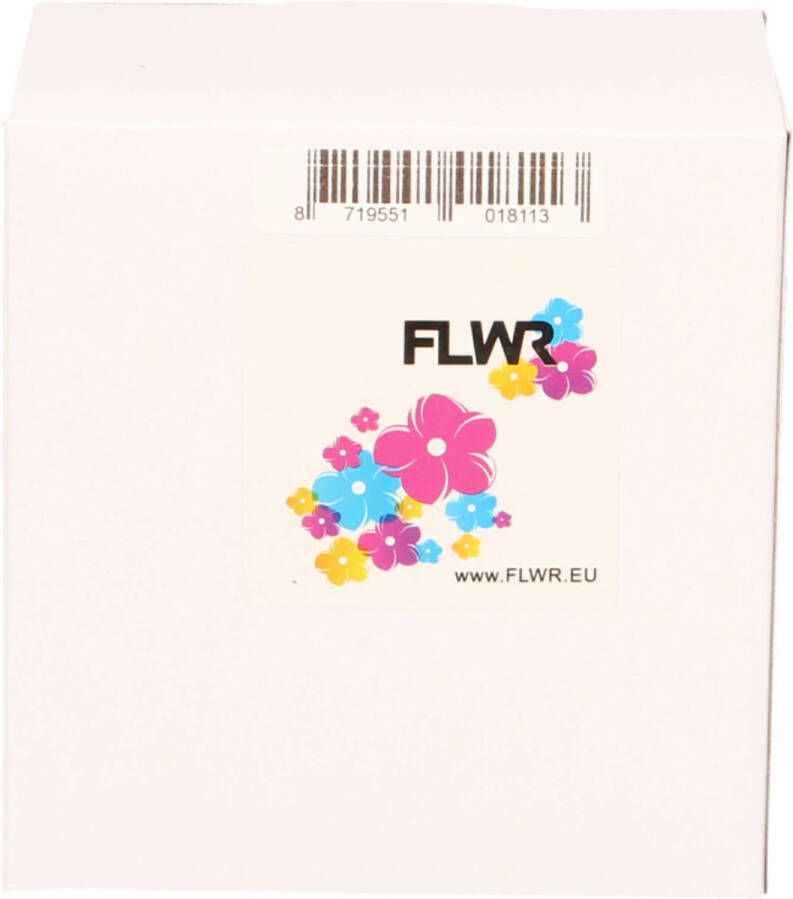 Brother FLWR DK-44205 62 mm x 30.48 M wit labels