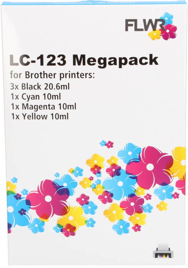 Brother FLWR LC-123 Megapack cartridge