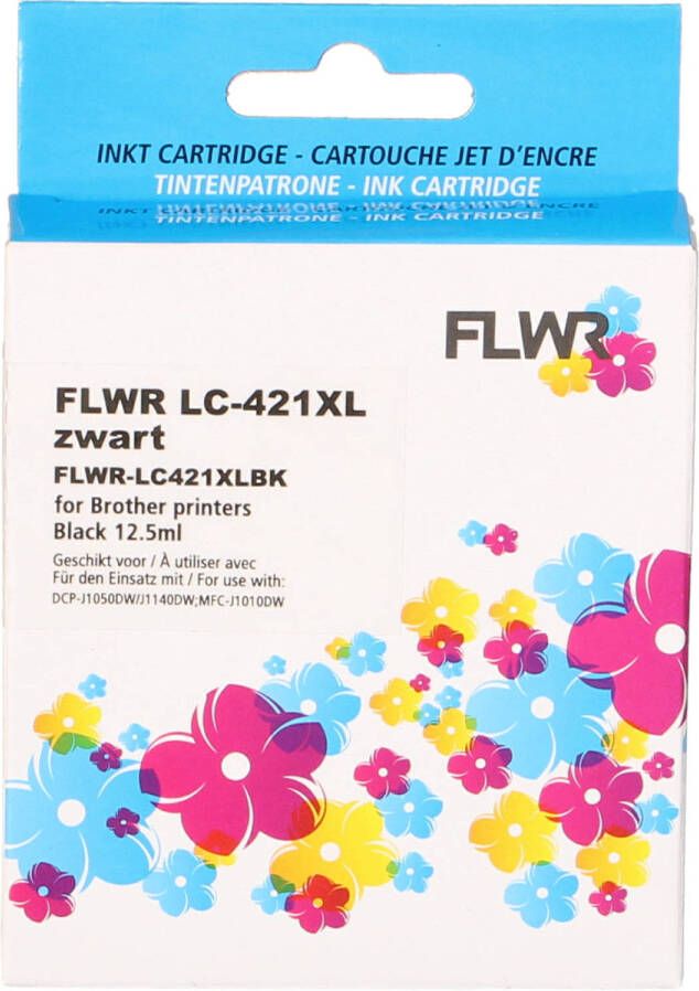 Brother FLWR LC-421XL zwart cartridge