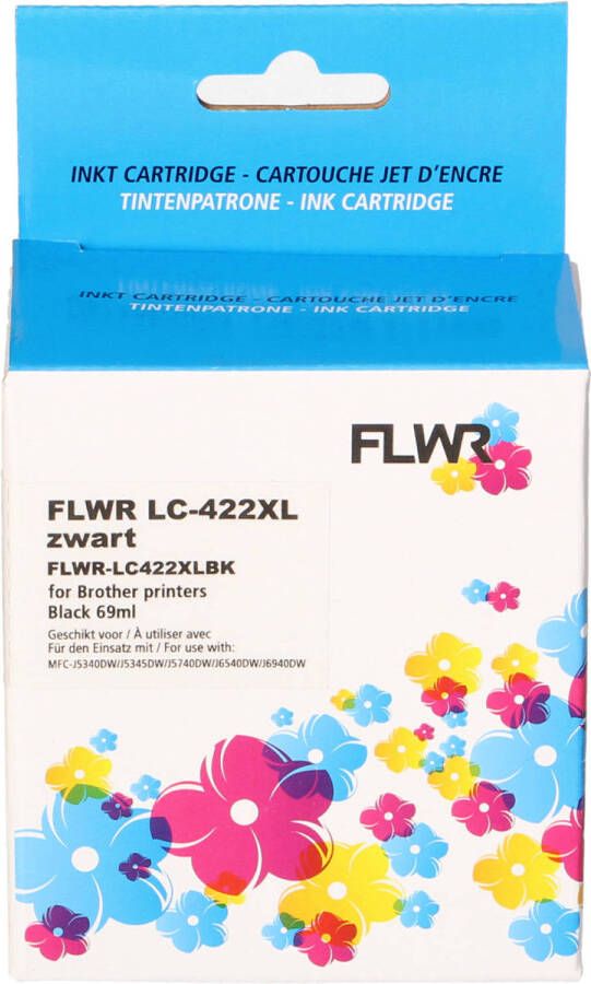 Brother FLWR LC-422XL zwart cartridge