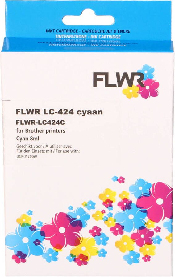 Brother FLWR LC-424 cyaan cartridge