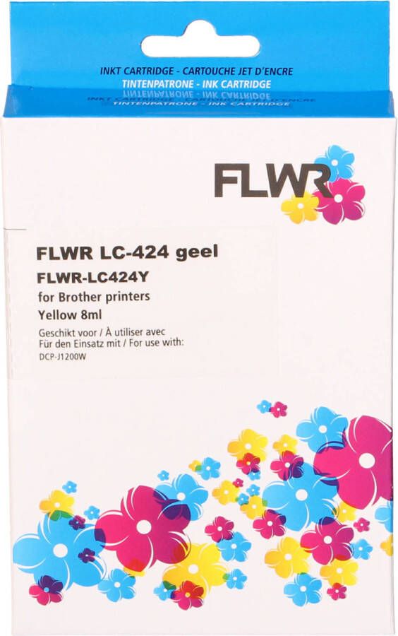 Brother FLWR LC-424 geel cartridge