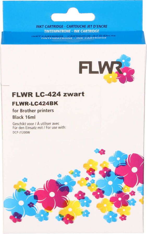 Brother FLWR LC-424 zwart cartridge