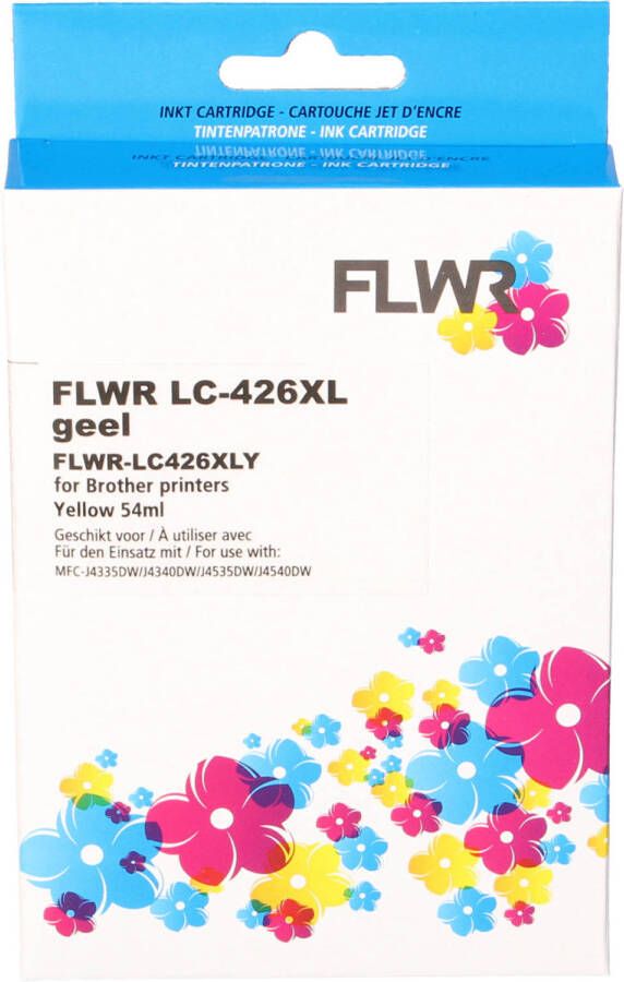 Brother FLWR LC-426XL geel cartridge