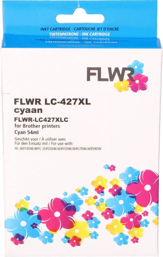 Brother FLWR LC-427XL cyaan cartridge