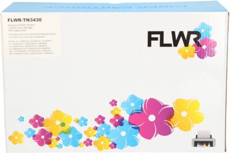 Brother FLWR TN-3430 zwart Toner