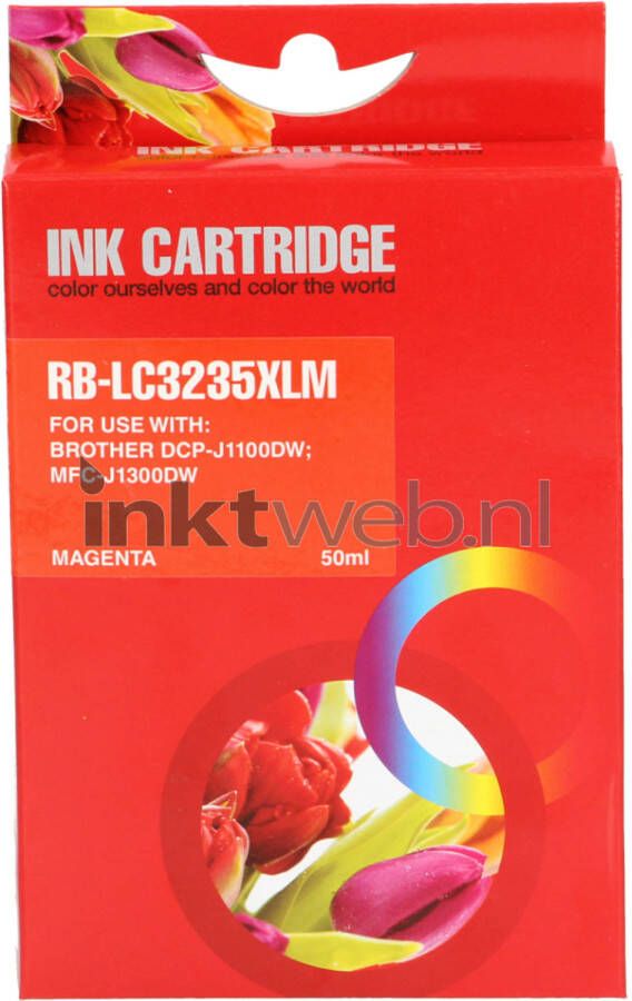 Brother Huismerk LC-3235M magenta cartridge