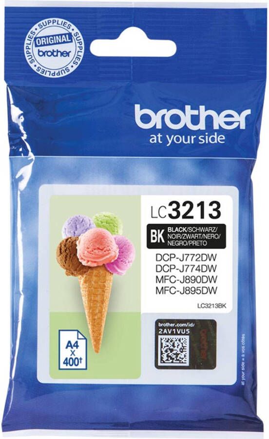 Brother inktcartridge 200 pagina&apos;s OEM LC-3211BK zwart 5 stuks