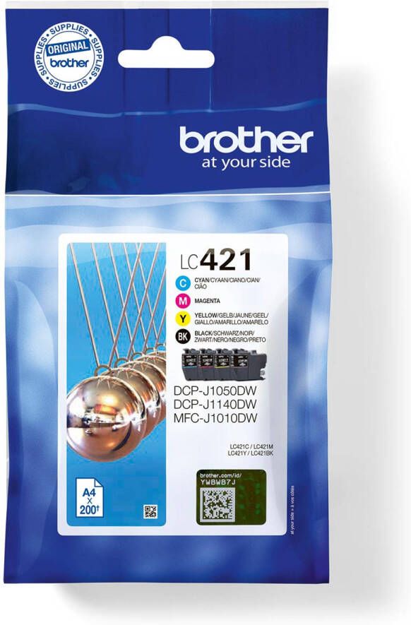 Brother Inktpatroon LC421VAL | Cartridges&Toners | Computer&IT Printen&Scannen | 4977766813600