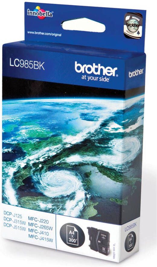 Brother inktcartridge 300 pagina&apos;s OEM LC-985BK zwart 5 stuks
