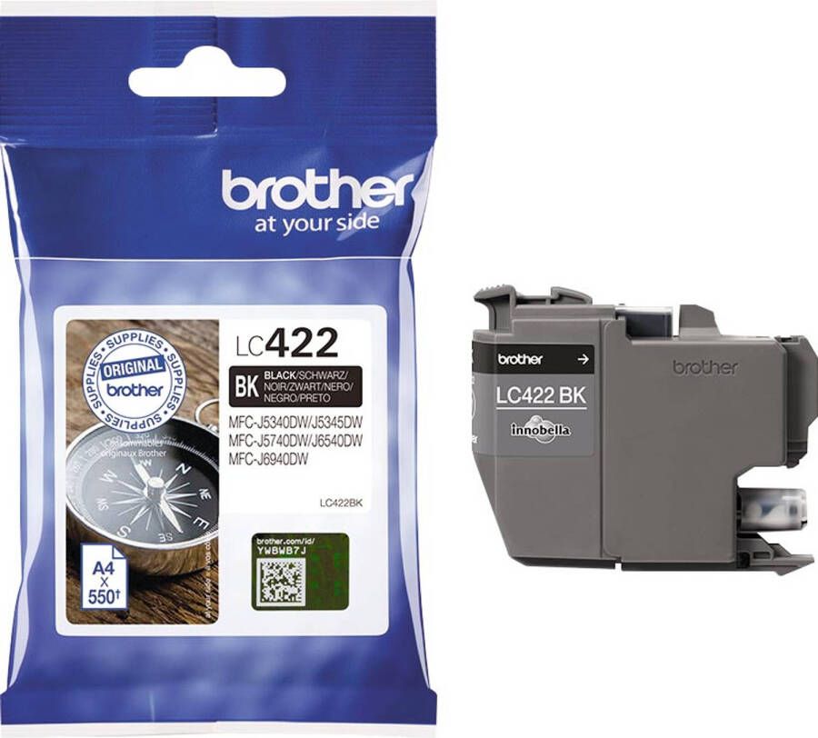 Brother Inktpatroon LC422BK | Cartridges&Toners | Computer&IT Printen&Scannen | 4977766815543