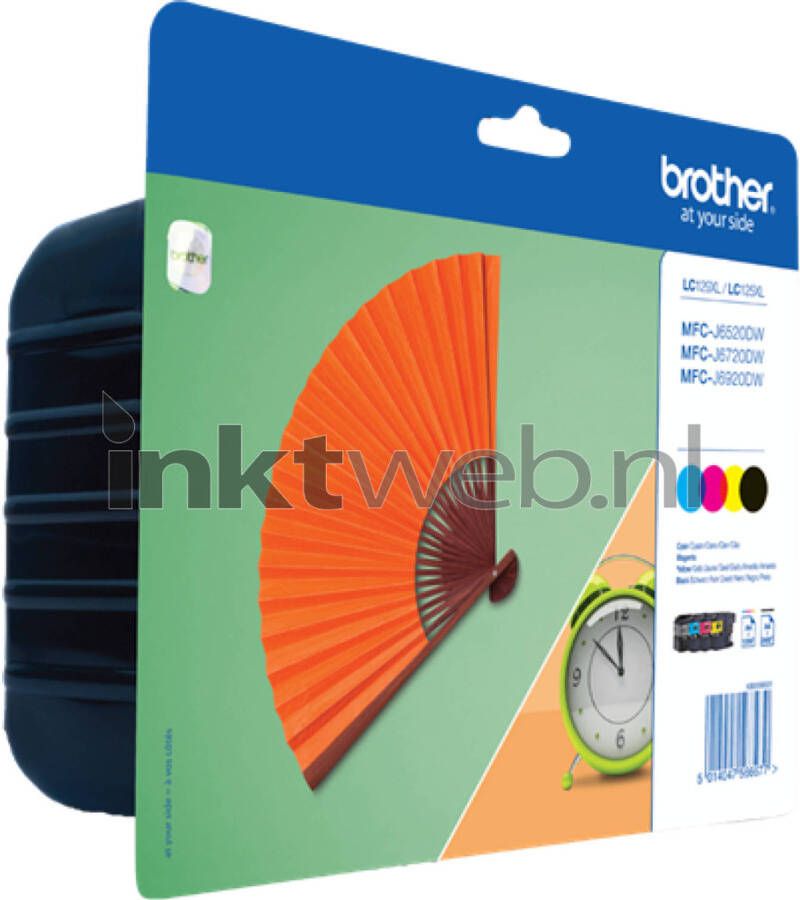 Brother LC-129 LC-125 XL Value Pack BK C M Y | Cartridges&Toners | Computer&IT Printen&Scannen | LC-129XLVALBP