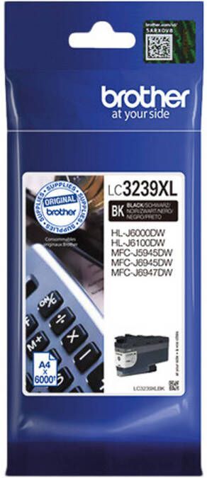 Brother LC-3239XLBK zwart cartridge