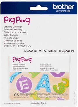 Brother Pigpong Letter colletion