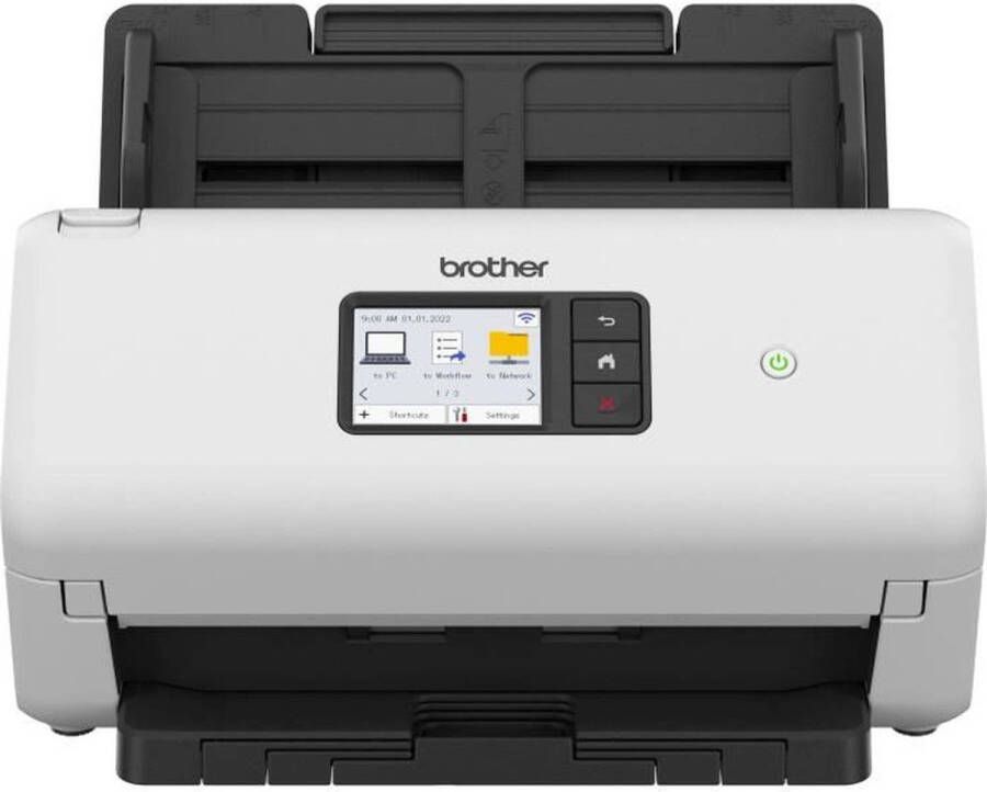 Brother Scanner ADS-4500 Kantoordocumenten Dubbelzijdig 70 ppm 35 ipm Ethernet Wi-Fi Direct