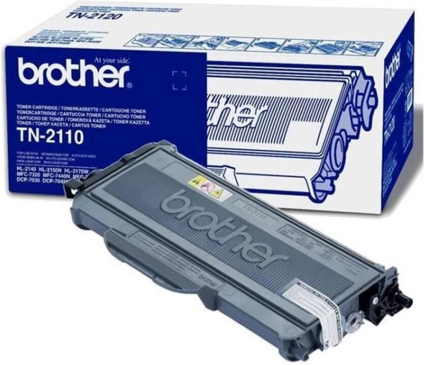 Brother TN-2110 zwarte lasertoner (1500 pagina&apos;s)