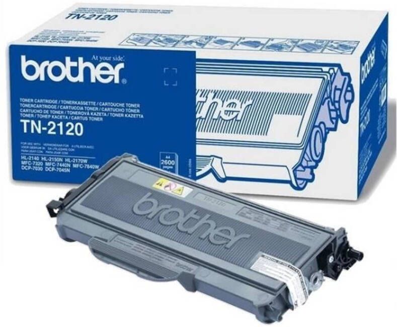 Brother TN-2120 Toner Laser Noir (2600 pagina&apos;s)
